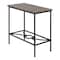 Monarch Specialties Accent Table - 22"H / Dark Taupe / Black Metal I 2075 - alternate 1